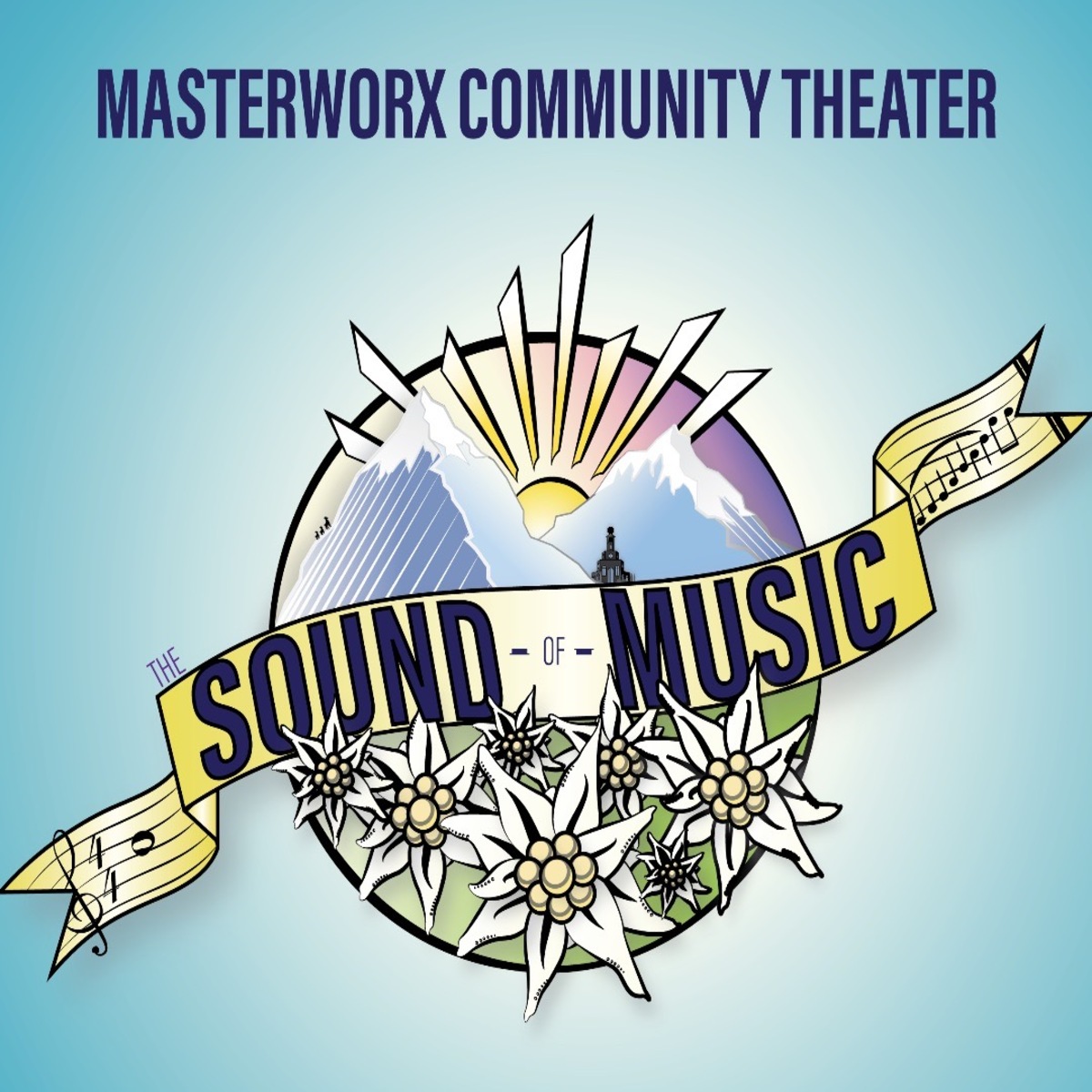 Sound of Music logo for playbill