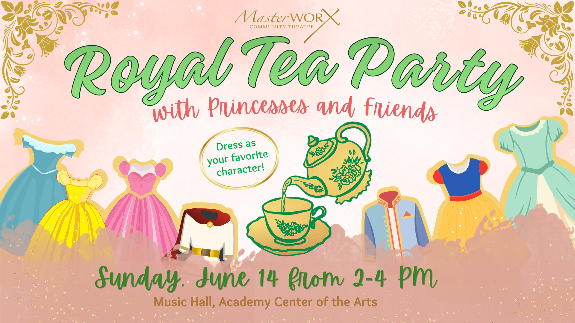 Royal Tea Party banner