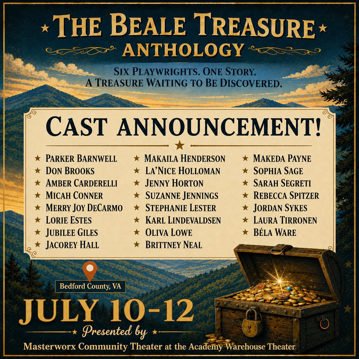 Beale cast